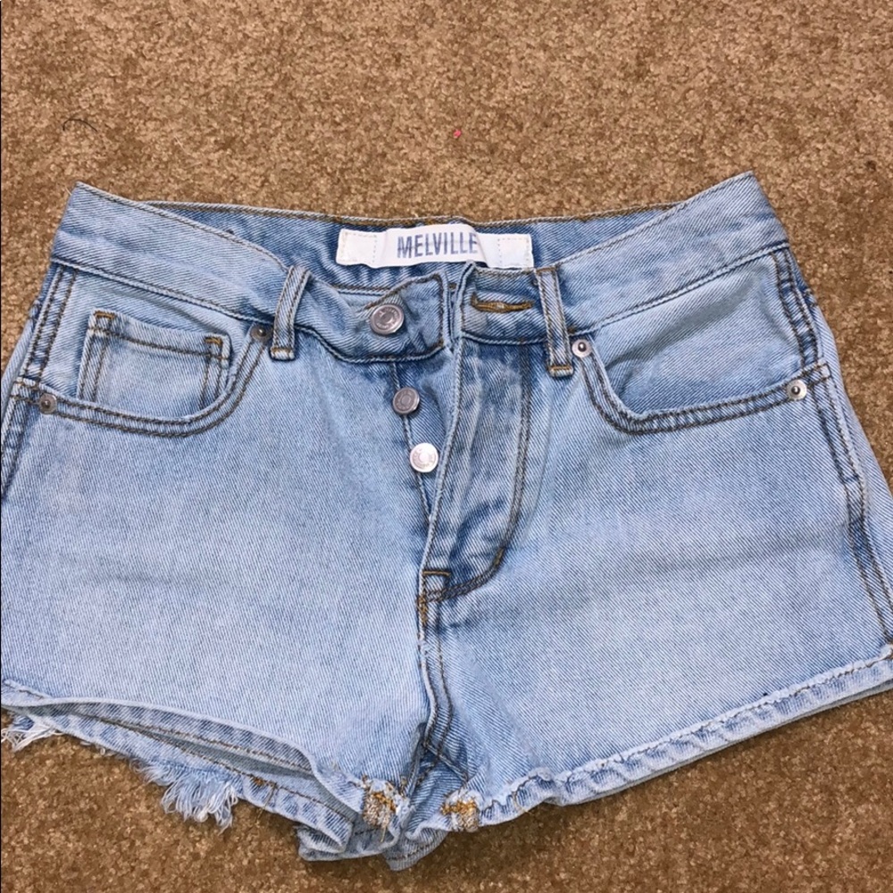 Melville Jean shorts